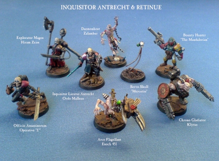 Inquisitor Antrecht & Retinue