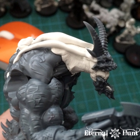 Daemon Primarch Angron very early mockup (2)